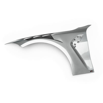 BMW G80 M3 AE Style carbon fiber front fender inner mounting side studio view