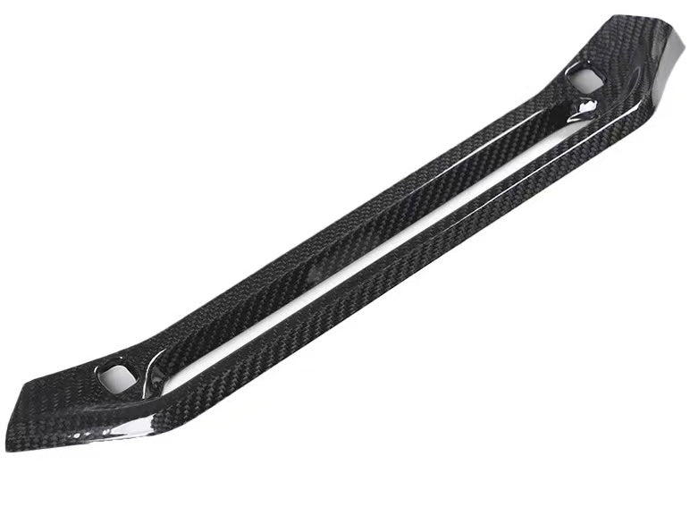 BMW G87 M2 G80 M3 G82 M4 LCI carbon fiber center air vent trim, gloss finish