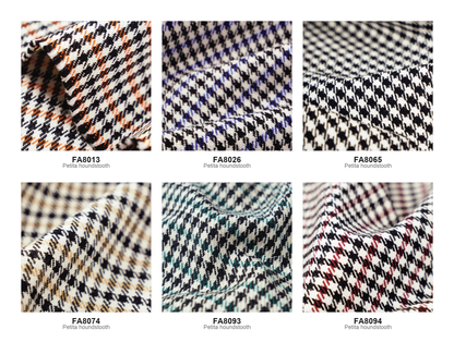 BMW M Carbon Fiber Bucket Seats houndstooth Heritage Pattern fabric chart (Petita, 6 patterns)