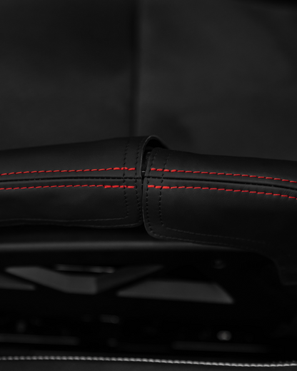 Porsche 992.2 GT3 folding carbon bucket seat bolster protector, handmade in Germany