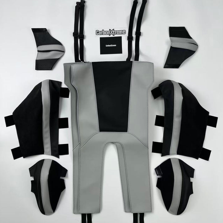 Seat protector set packed and shipped