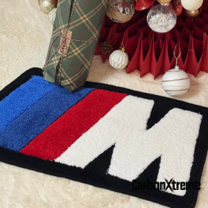 CarbonXtreme BMW M Letter Decorative Floor Mat