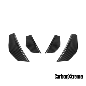 CarbonXtreme BMW M2 F87 Coupe Front Side Canards SQ Style/Carbon Fiber/T