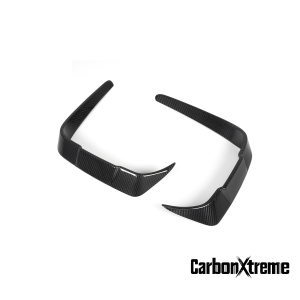 CarbonXtreme BMW M2 F87 LCI Coupe Front Canards SQ Style/Carbon Fiber/T