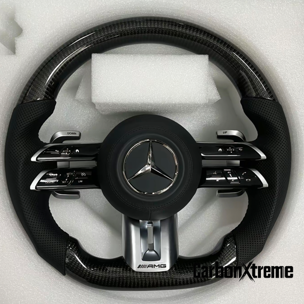 Mercedes Carbon Fiber Steering Wheel