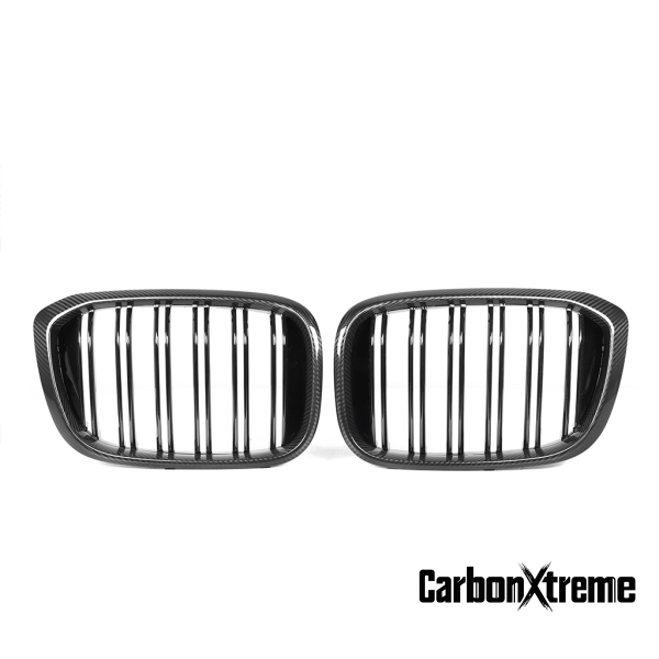 CarbonXtreme BMW X3 G01 X4 G02 Pre-lci Grill Double Slat/Carbon Fiber