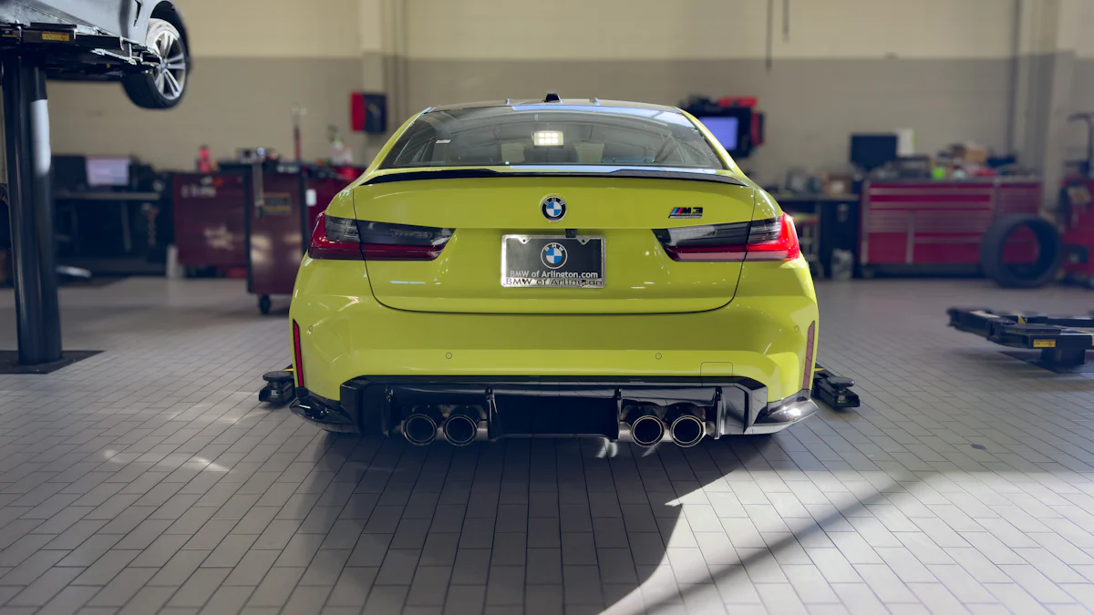 Performance Analysis of BMW M8 Tail Wings