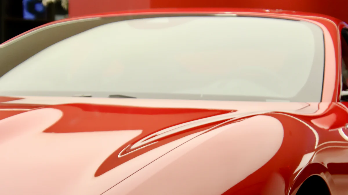 Luxurious Interior of the Ferrari Roma