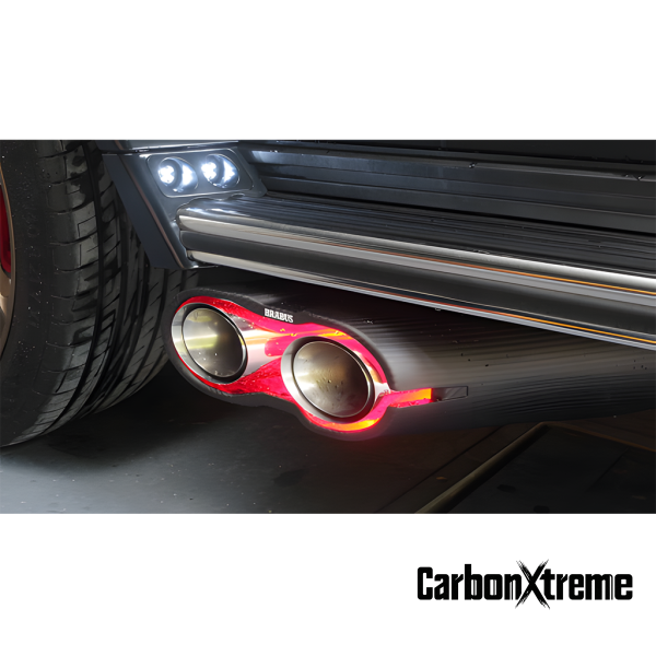 CarbonXtreme Mercedes W464 G350 G500 G63 Upgrade G900 Dry Carbon Fiber Exhaust Tips