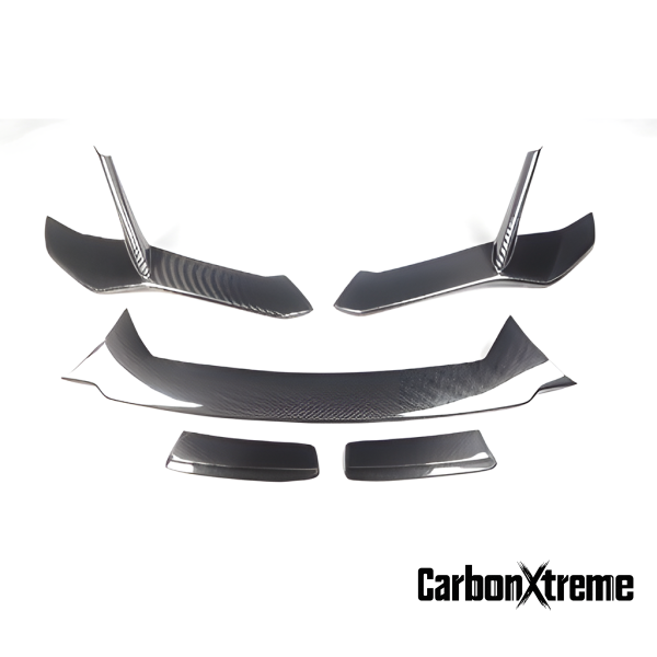 CarbonXtreme Lamborghini Huracán EVO N Style Ocean Design Carbon Fiber Front Lip