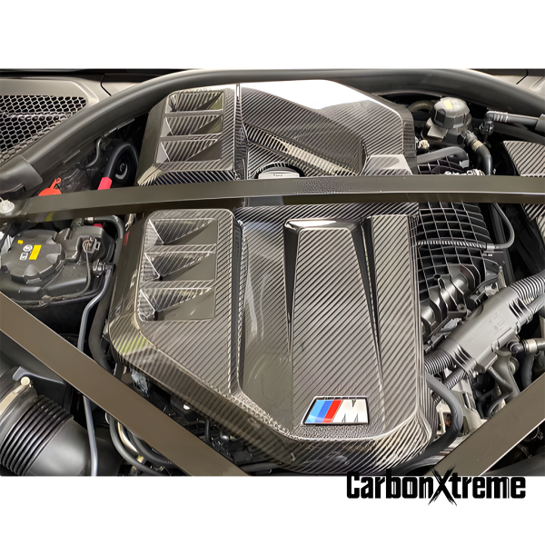 CarbonXtreme BMW G80 G82 M3 M4 MP Style Dry Carbon Fiber Engine Cover