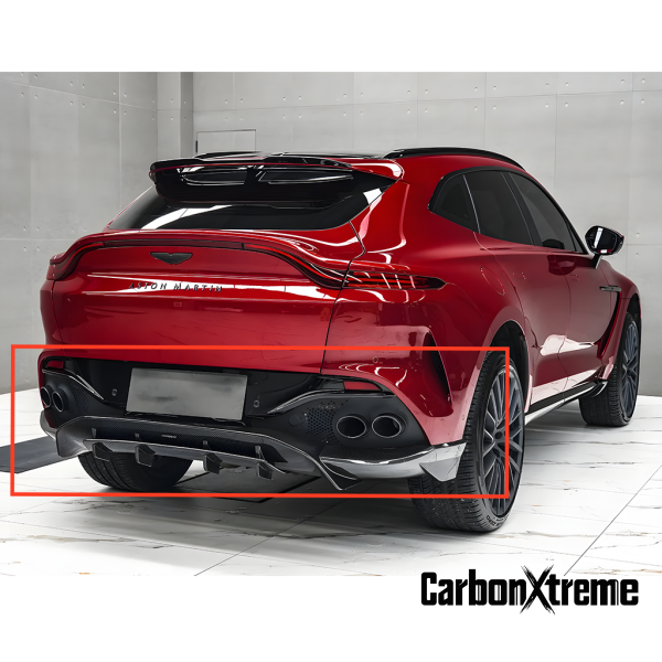 CarbonXtreme Aston Martin DBX 707 Carbon Fiber Rear Bumper/ Diffuser