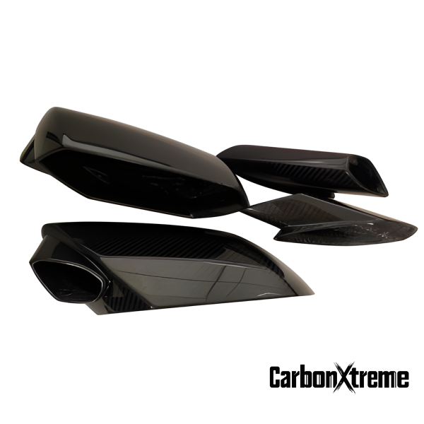 CarbonXtreme Lamborghini Huracán Ocean Design Carbon Fiber Mirror Cover