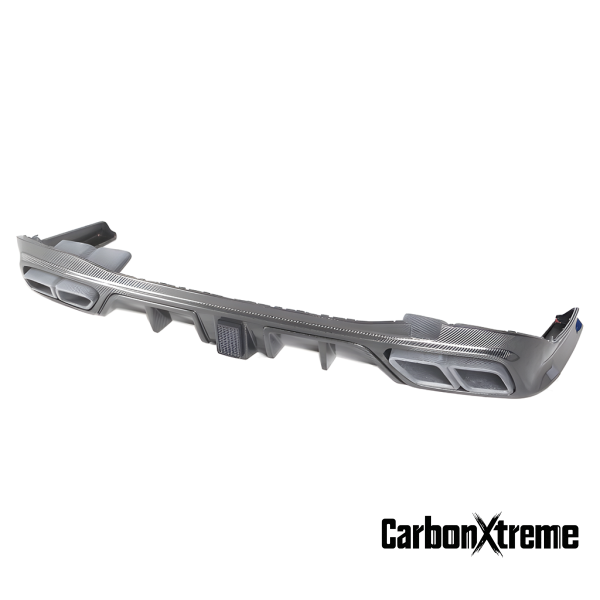 CarbonXtreme Mercedes W223 S Class MSY Style Dry Carbon Fiber Rear Diffuser