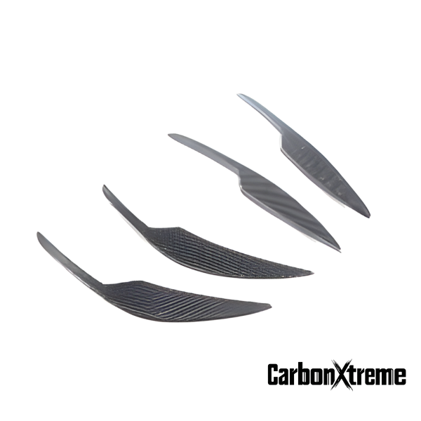 CarbonXtreme BMW G80 G82 M3 M4 AC Style Dry Carbon Fiber Front Bumper Canards