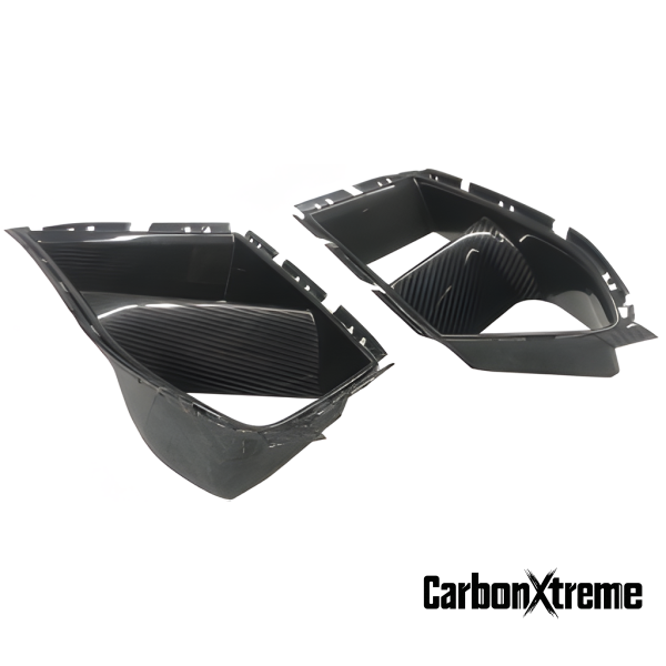 CarbonXtreme BMW G80 G82 M3 M4 MP Style Dry Carbon Fiber Front Bumper Air Ducts