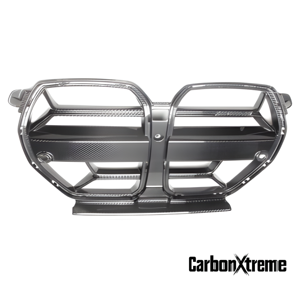 CarbonXtreme BMW G80 G82 M3 M4 MP Style Dry Carbon Fiber Front Grilles