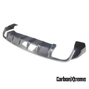 CarbonXtreme Porsche Cayenne Ocean Desig Carbon Fiber Rear Diffuser