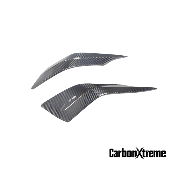 CarbonXtreme Maserati MC20 N Style Ocean Desig Dry Carbon Fiber Front Bumper Side Canards splitters