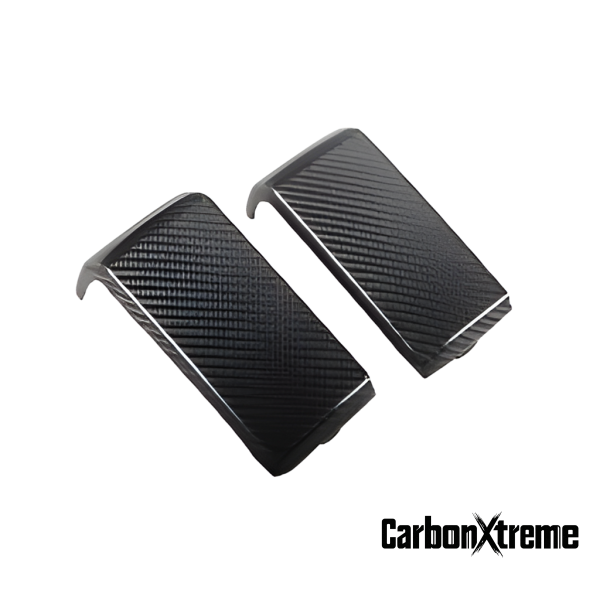 CarbonXtreme Mercedes W464 G63 TC Style Dry Carbon Fiber Front Bumper Side Cover Trim