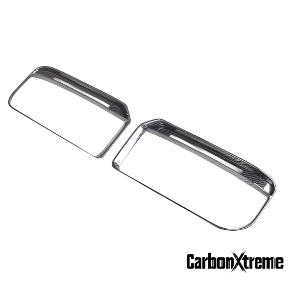 CarbonXtreme Mercedes W464 G350 G500 G63 Upgrade G900 Dry Carbon Fiber Front Bumper Grille Light