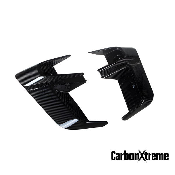 CarbonXtreme Mercedes W464 G350 G500 G63 Upgrade G900 Dry Carbon Fiber Front Fender Wheel Duct Vents Trim