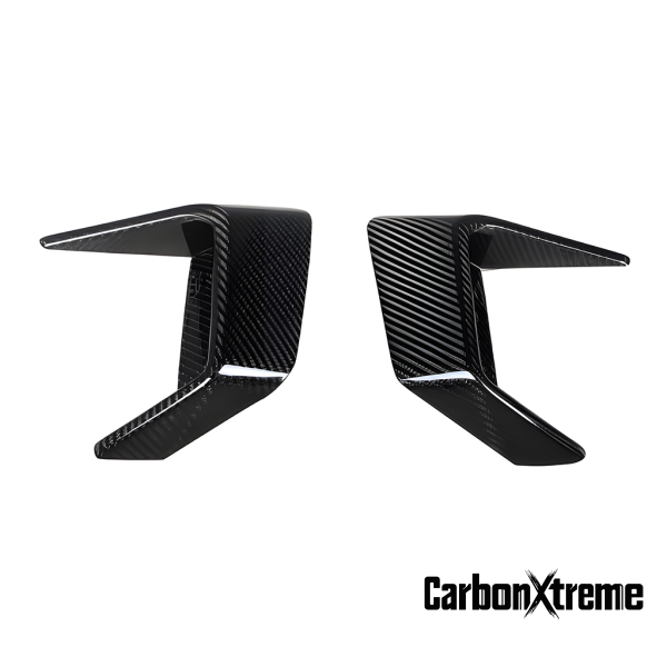 CarbonXtreme Mercedes W464 G350 G500 G63 Upgrade G900 Dry Carbon Fiber Rear Fender Wheel Duct Vents Trim