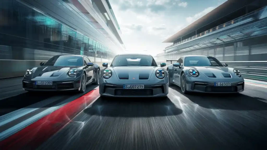 2025 Porsche 911 Carrera, Turbo, and GT3: Key Features Compared