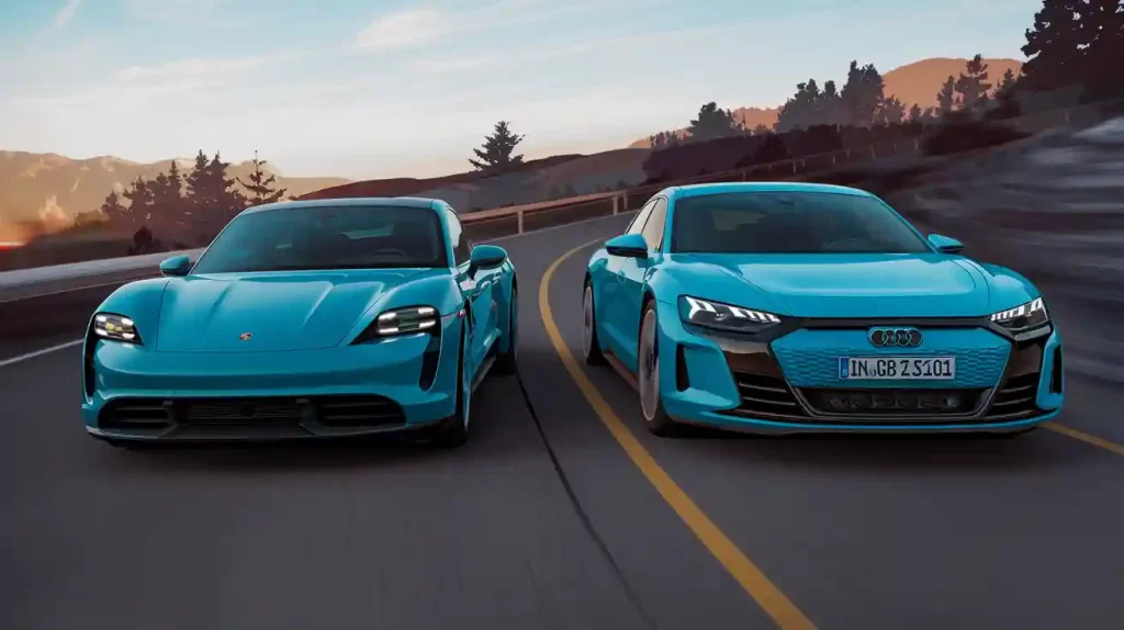 Porsche Taycan 4S vs Audi e-tron GT Which Drives Better